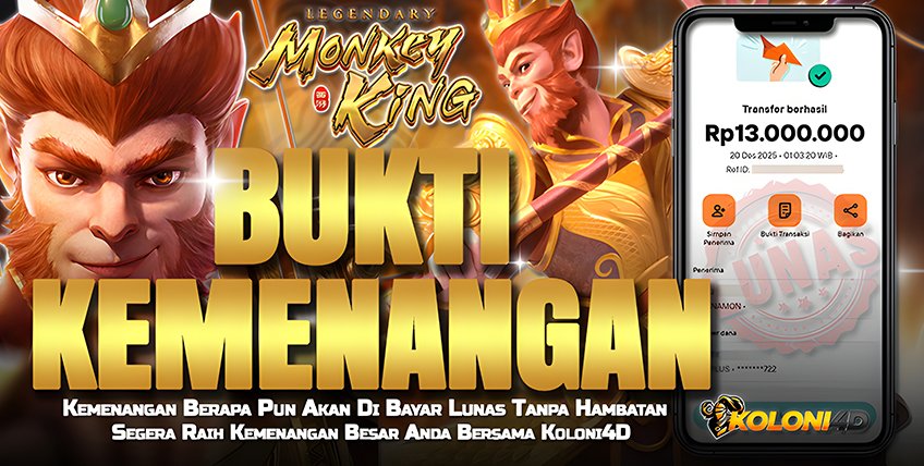 KOLONI4D VIP (KOLONI4D) Situs SGA Online Resmi Update Kemenenangan Terpecaya