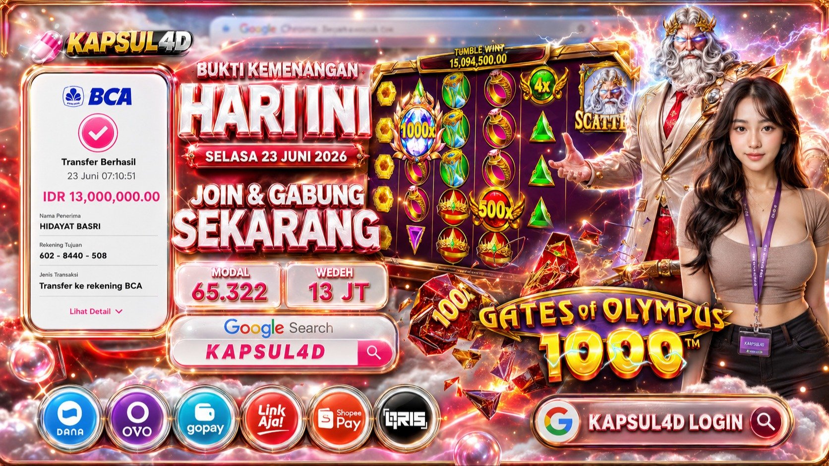 KAPSUL4D LOGIN