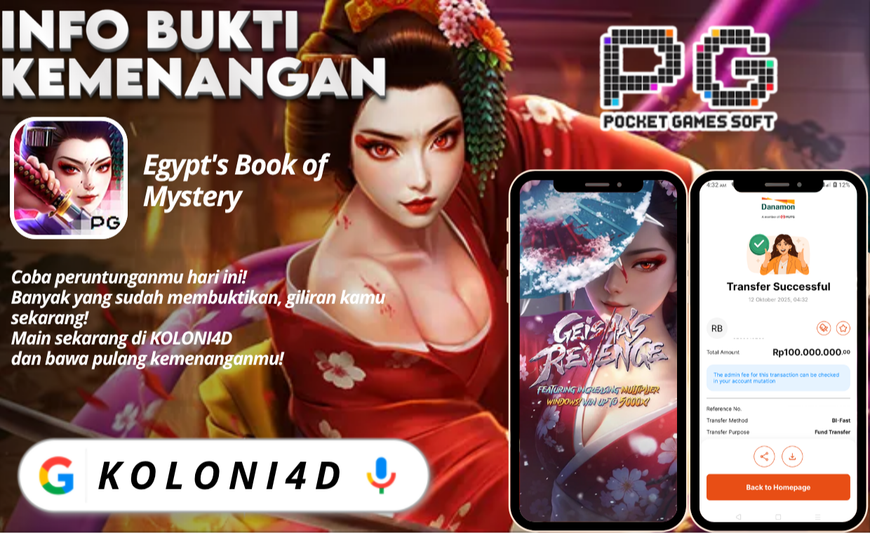 KOLONI4D VIP (KOLONI4D) Situs SGA Online Resmi Update Kemenenangan Terpecaya