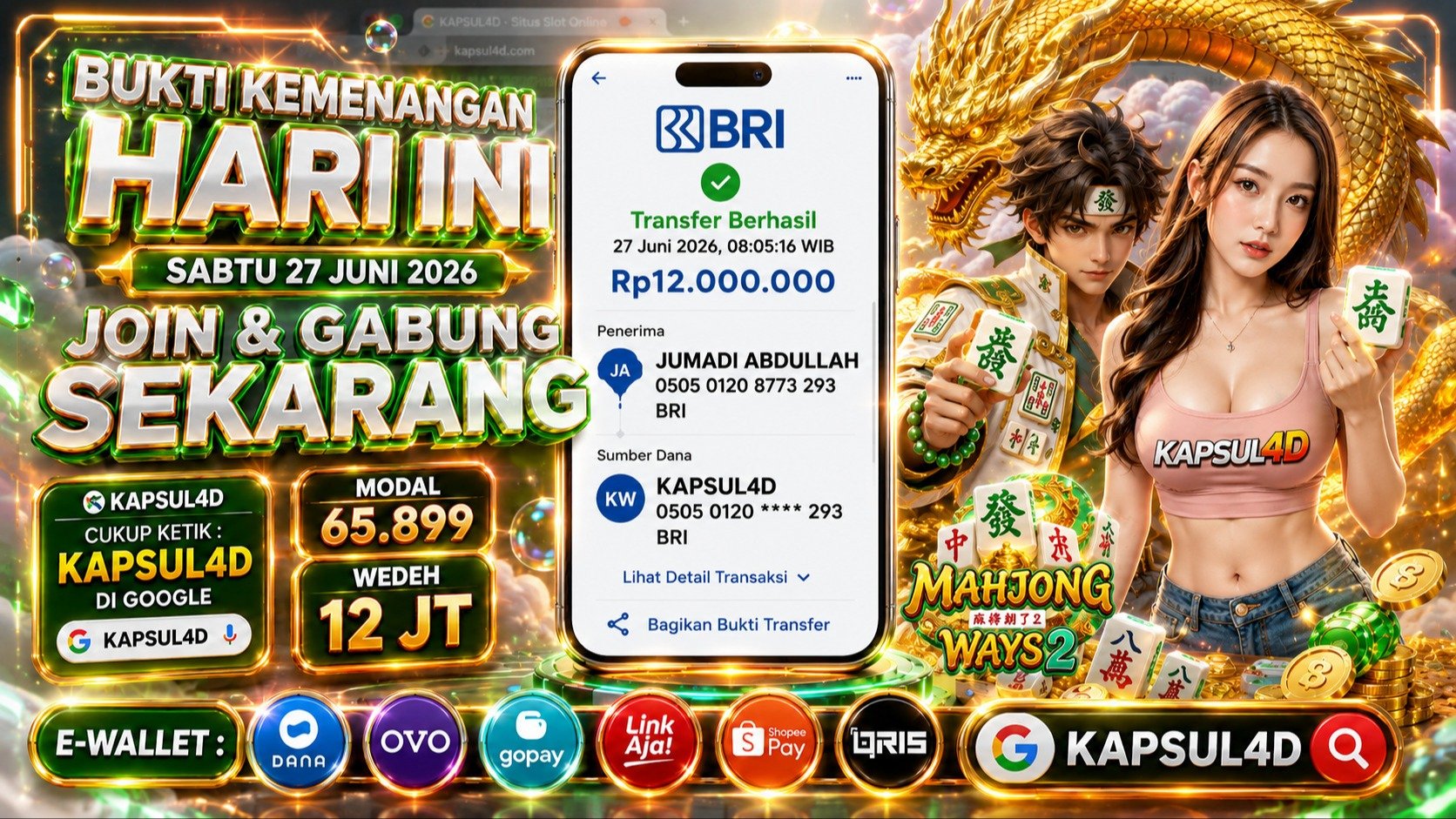 KAPSUL4D LOGIN
