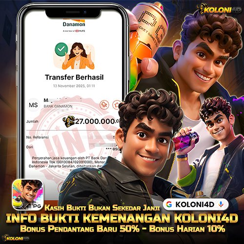 KOLONI4D VIP (KOLONI4D) Situs SGA Online Resmi Update Kemenenangan Terpecaya
