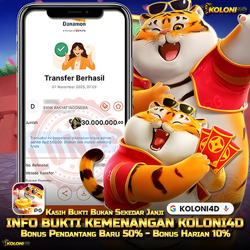 KOLONI4D VIP (KOLONI4D) Situs SGA Online Resmi Update Kemenenangan Terpecaya