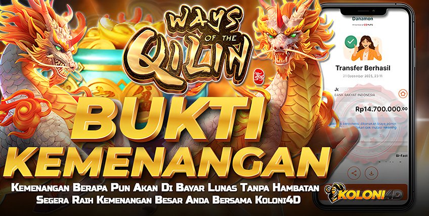 KOLONI4D VIP (KOLONI4D) Situs SGA Online Resmi Update Kemenenangan Terpecaya