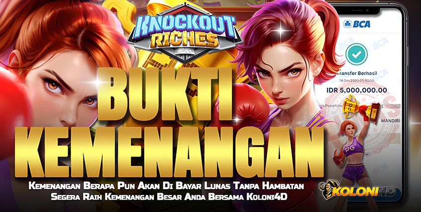 KOLONI4D VIP (KOLONI4D) Situs SGA Online Resmi Update Kemenenangan Terpecaya