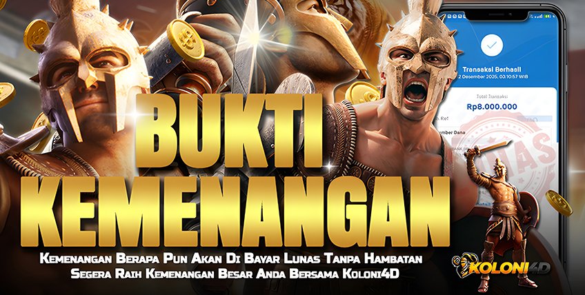KOLONI4D VIP (KOLONI4D) Situs SGA Online Resmi Update Kemenenangan Terpecaya