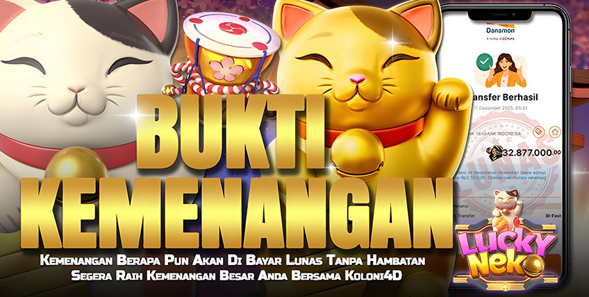 KOLONI4D VIP (KOLONI4D) Situs SGA Online Resmi Update Kemenenangan Terpecaya