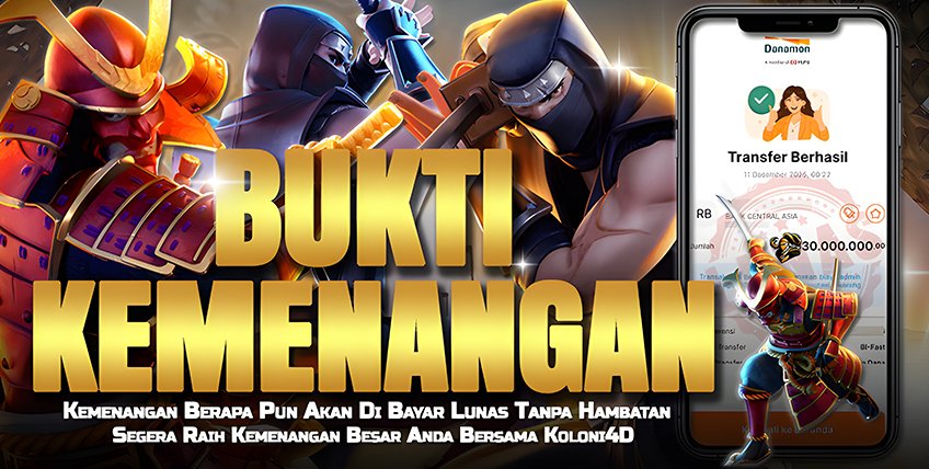 KOLONI4D VIP (KOLONI4D) Situs SGA Online Resmi Update Kemenenangan Terpecaya