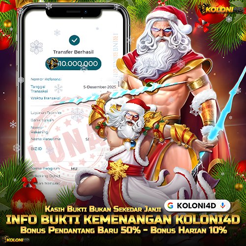 KOLONI4D VIP (KOLONI4D) Situs SGA Online Resmi Update Kemenenangan Terpecaya