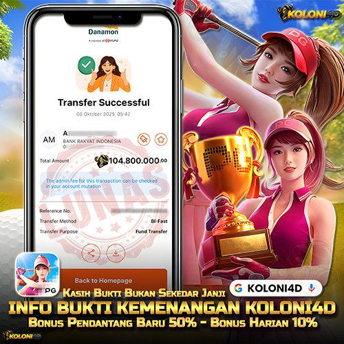 KOLONI4D VIP (KOLONI4D) Situs SGA Online Resmi Update Kemenenangan Terpecaya