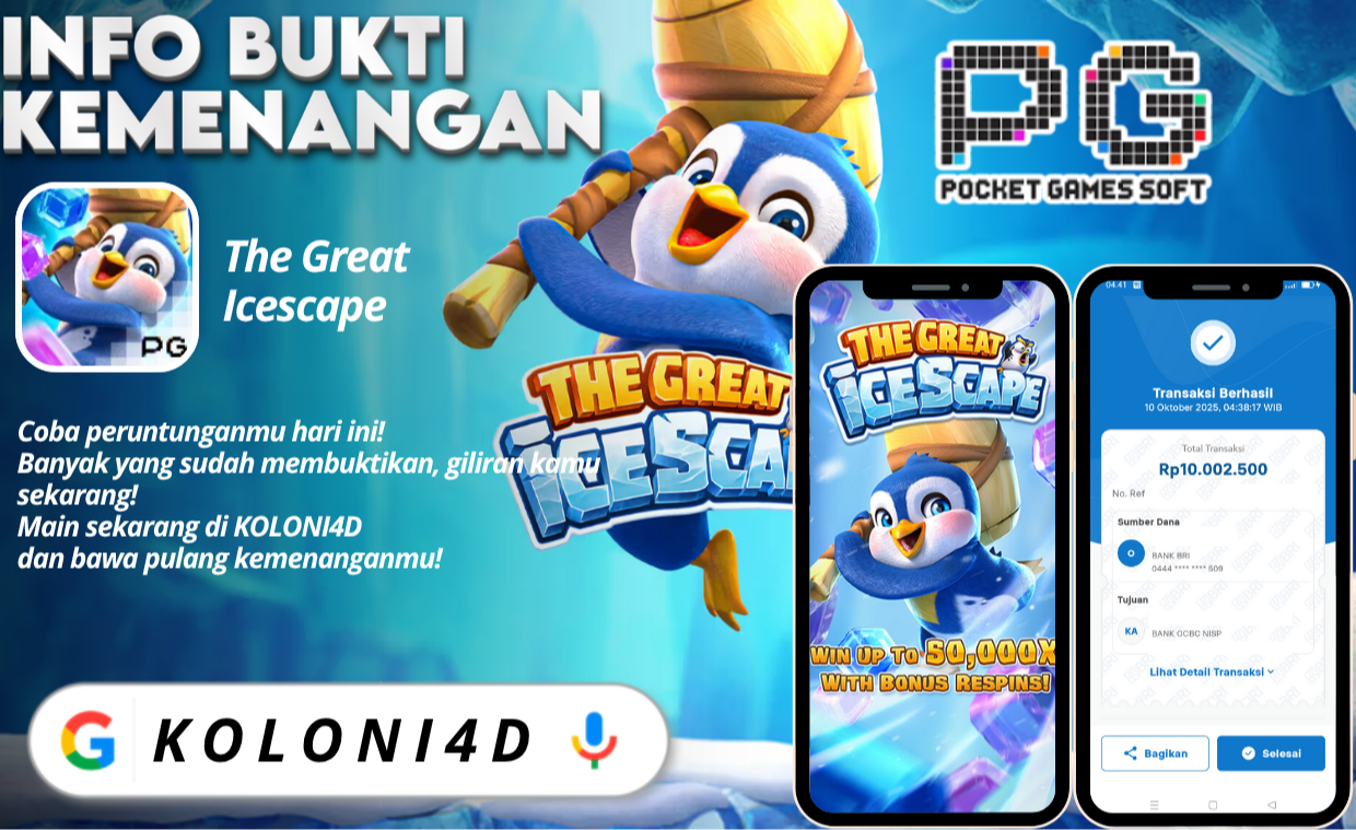 KOLONI4D VIP (KOLONI4D) Situs SGA Online Resmi Update Kemenenangan Terpecaya