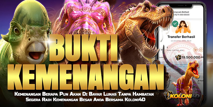 KOLONI4D VIP (KOLONI4D) Situs SGA Online Resmi Update Kemenenangan Terpecaya