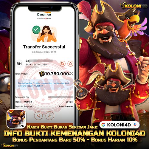 KOLONI4D VIP (KOLONI4D) Situs SGA Online Resmi Update Kemenenangan Terpecaya