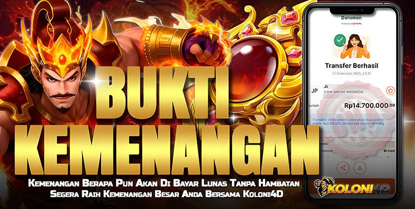 KOLONI4D VIP (KOLONI4D) Situs SGA Online Resmi Update Kemenenangan Terpecaya